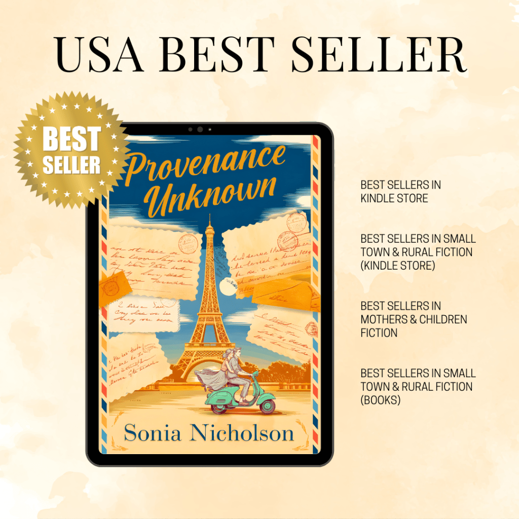 Graphic: USA Best Seller for Provenance Unknown by Sonia Nicholson
