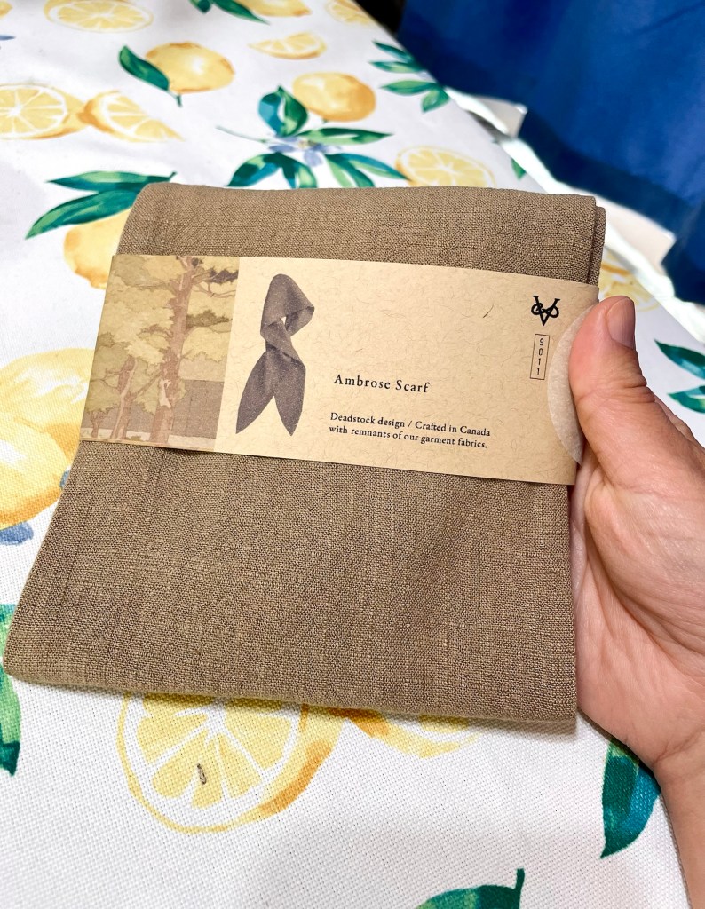 Ambrose scarf by Vestige Story.