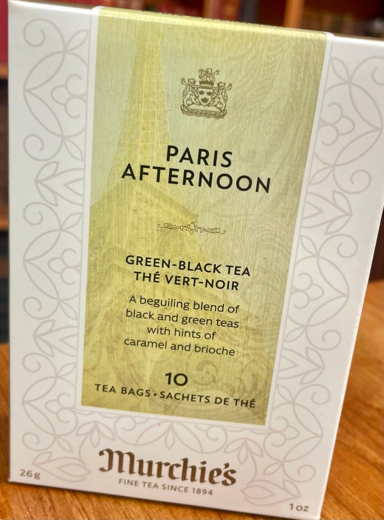 Paris Afternoon tea from Murchie’s.